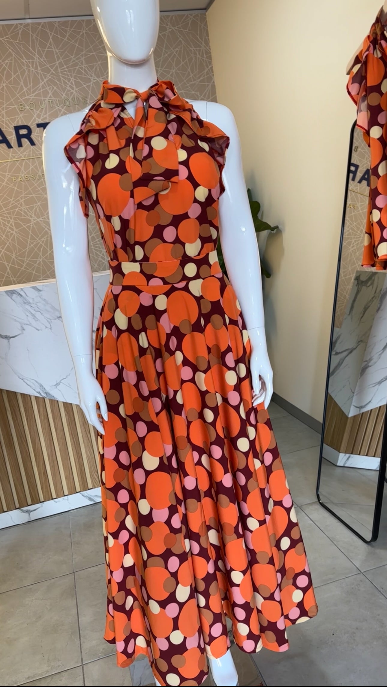 Atlas Long skirt set